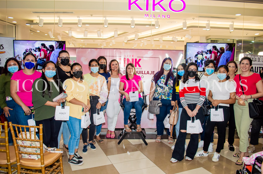 Live Pink makeup for a cause by City Mall San Pedro Sula Honduras