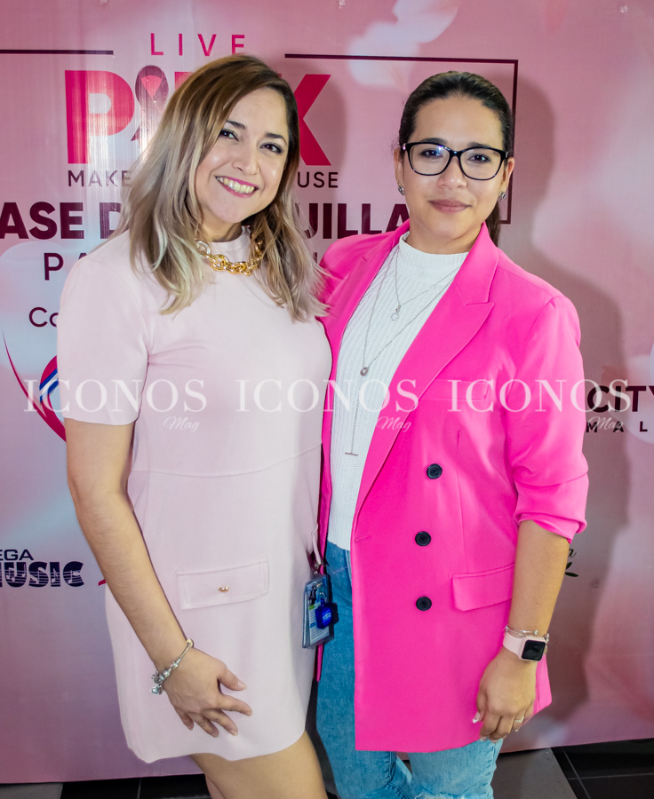 Live Pink makeup for a cause by City Mall San Pedro Sula Honduras