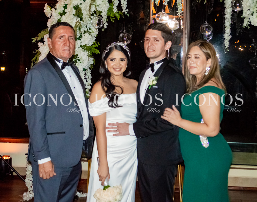 Paola Cerrato y Carlos Sandoval