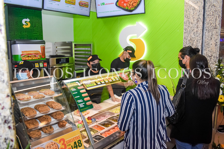 Inauguración Subway City Mall Tegucigalpa