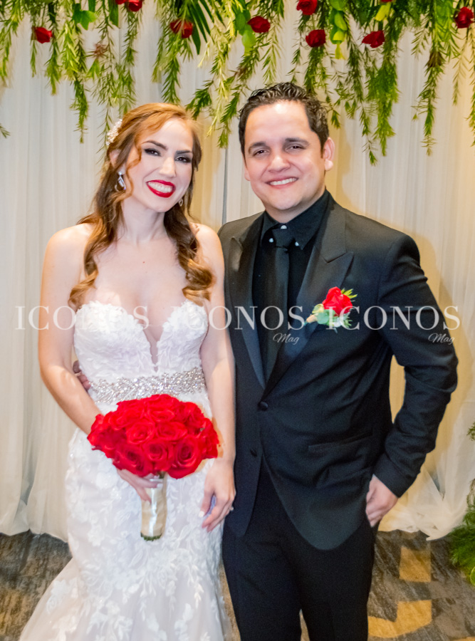 Kelly Filizola y Gustavo Cárcamo