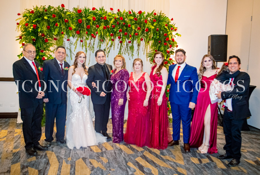 Kelly Filizola y Gustavo Cárcamo