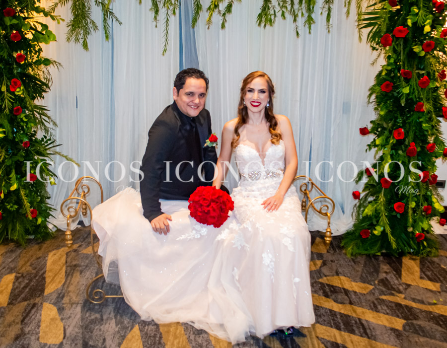 Kelly Filizola y Gustavo Cárcamo