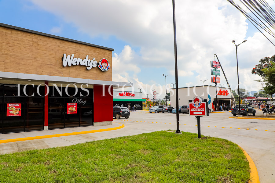 Inauguracion Wendy's MegaPlaza Palenque San Pedro Sula