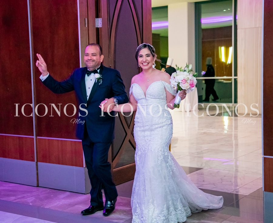 Heidy Romaña y Donaldo Bustamante