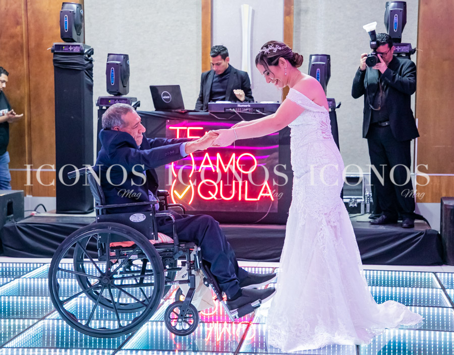 Heidy Romaña y Donaldo Bustamante
