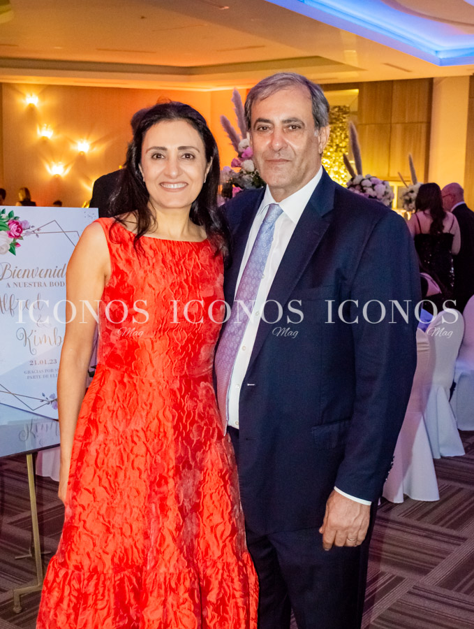 Boda Kimberly Sagastume y Alfred Abueid