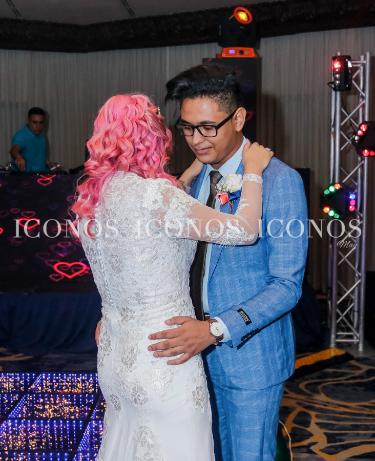 Boda civil Astrid Espinal y Elías Enamorado