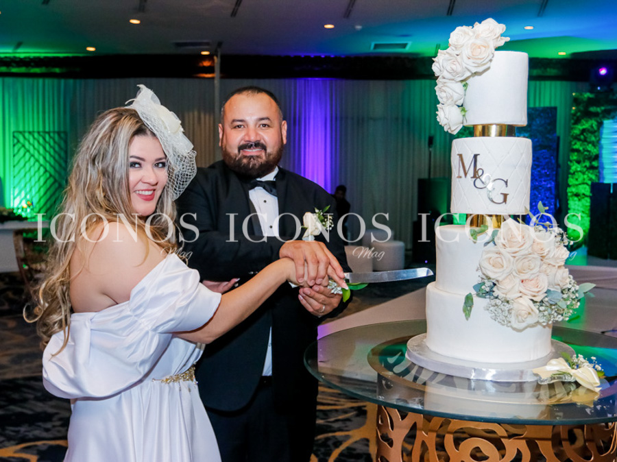 Boda civil Melissa Orellana y Geovanny Ramírez