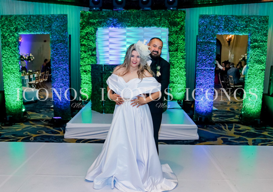 Boda civil Melissa Orellana y Geovanny Ramírez