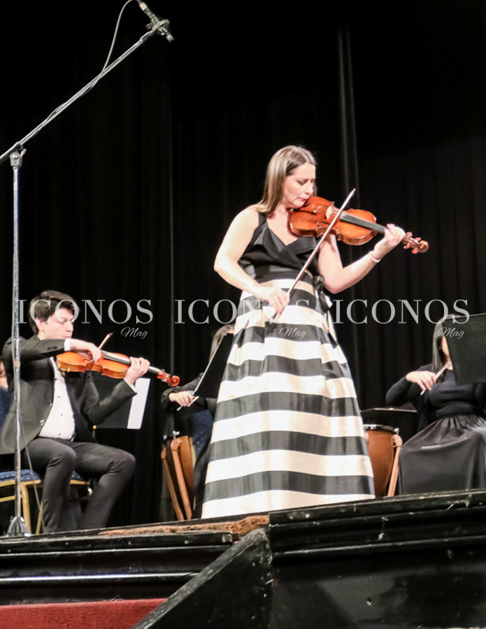 Concierto violinista Elena Mikhailova en Tegucigalpa