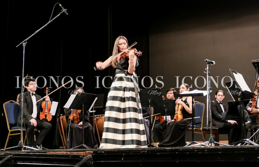 Concierto violinista Elena Mikhailova en Tegucigalpa