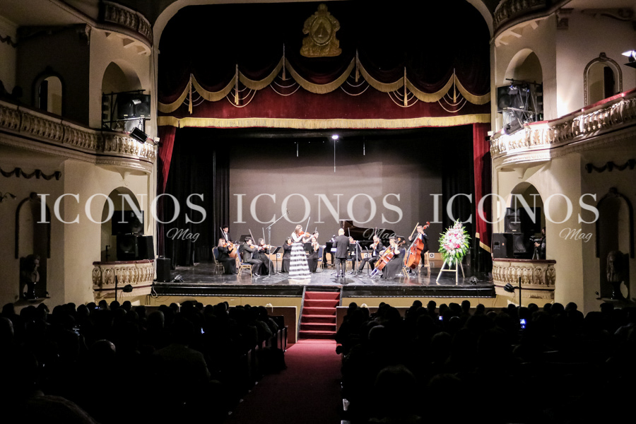 Concierto violinista Elena Mikhailova en Tegucigalpa