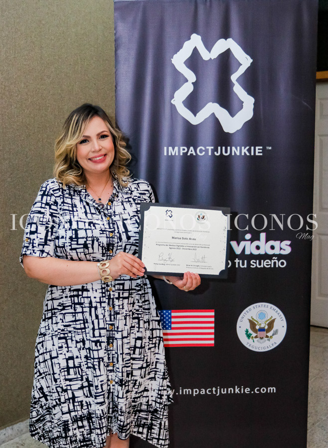 Conferencia Impact Junkie by Philip Harding en UTH Tegucigalpa