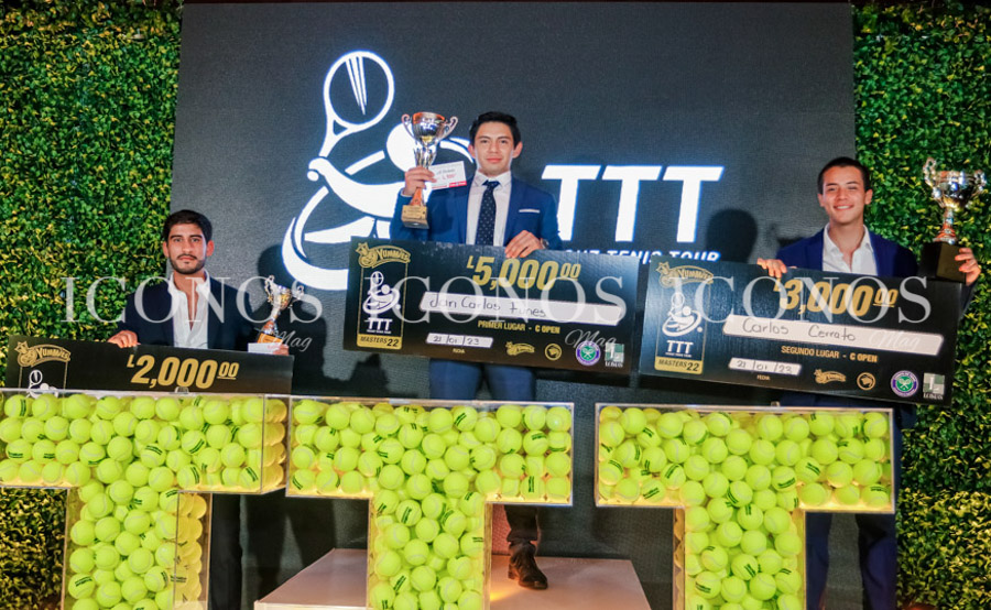 Gala de premiación Teguz Tenis Tour TTT 2023 Tegucigalpa