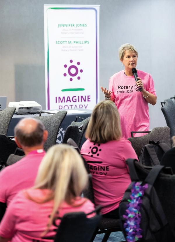 Jennifer Jones presidenta de Rotary International visitará Honduras