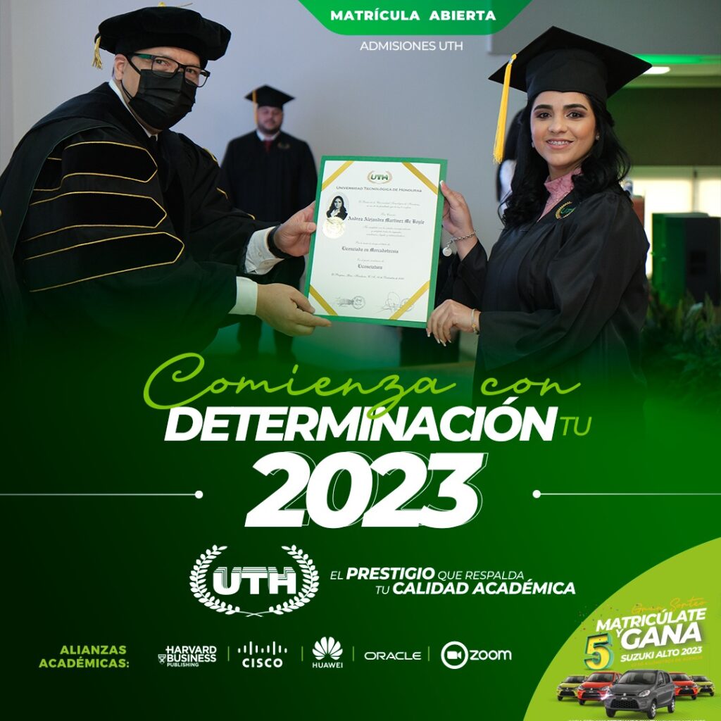 Matricula primer periodo 2023 UTH