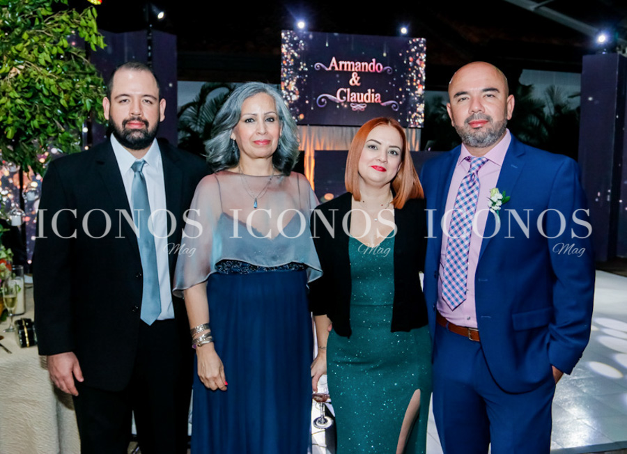 Claudia Díaz y Armando López