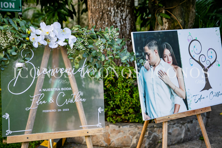 Boda Edna Rodríguez y Cristhian Muñoz