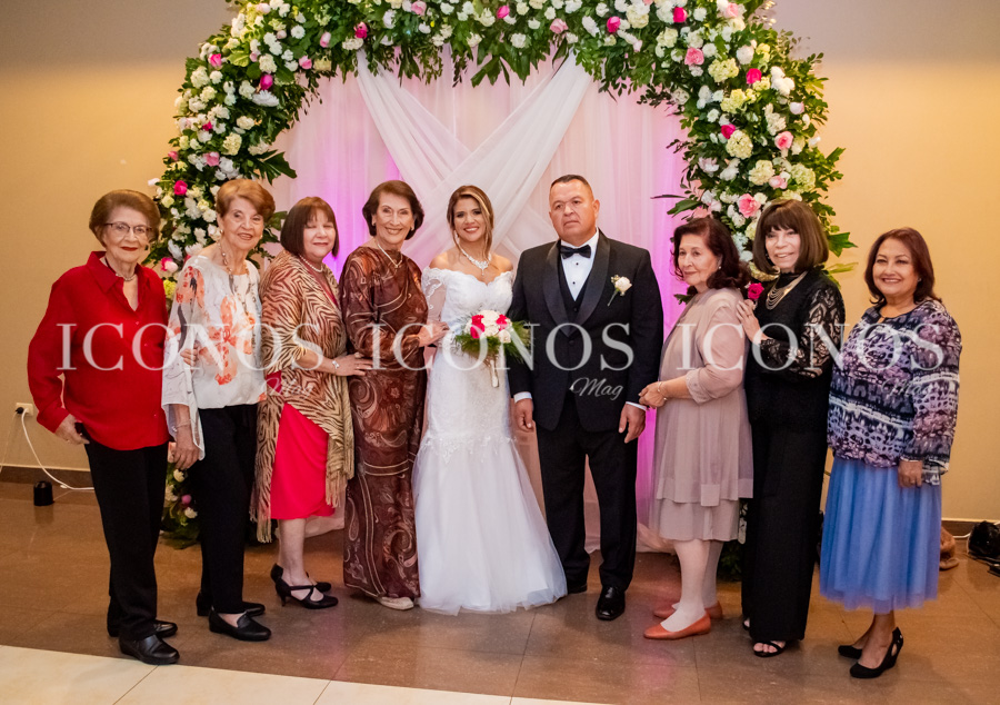 Boda Fernandina Zerón y Geovany Leiva