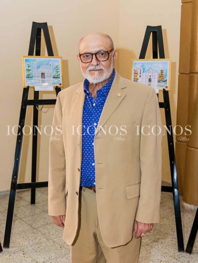 Exposición de acuarelas Las Catedrales de Honduras by Rolando Ríos