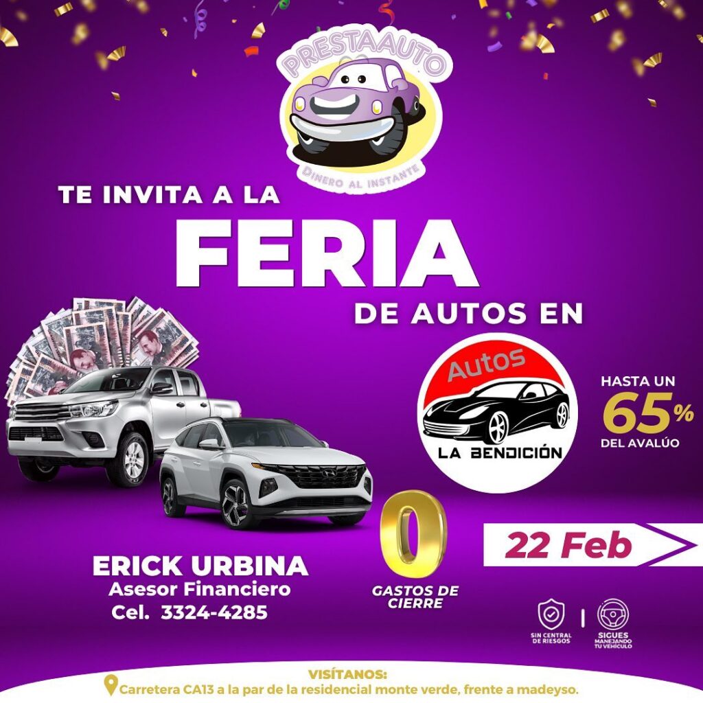 Feria PrestaLove by PrestaAuto La Ceiba