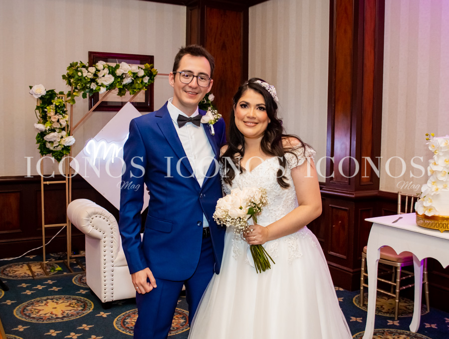 Leslie Madrid y Anibal Theissen