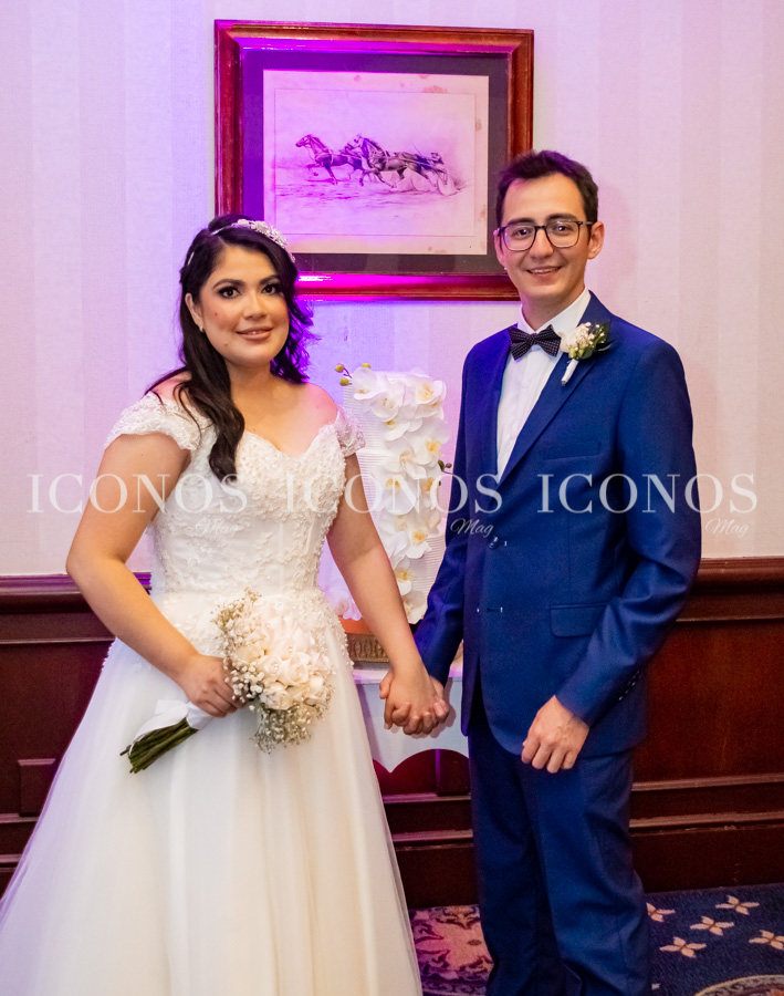 Leslie Madrid y Anibal Theissen