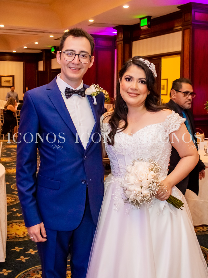 Leslie Madrid y Anibal Theissen