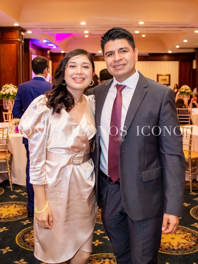 Leslie Madrid y Anibal Theissen