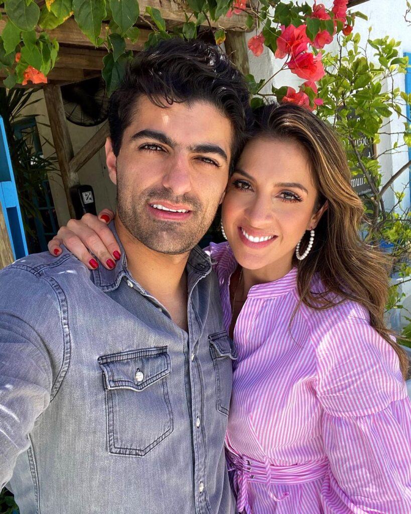 Maity Interiano y Anuar Zidán