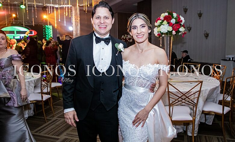 Amal Paredes Faraj y Jacob Reyes