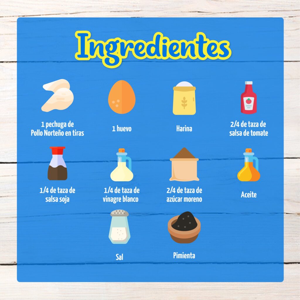 Pollo agridulce tipo asiático by Pollo Norteño Honduras
