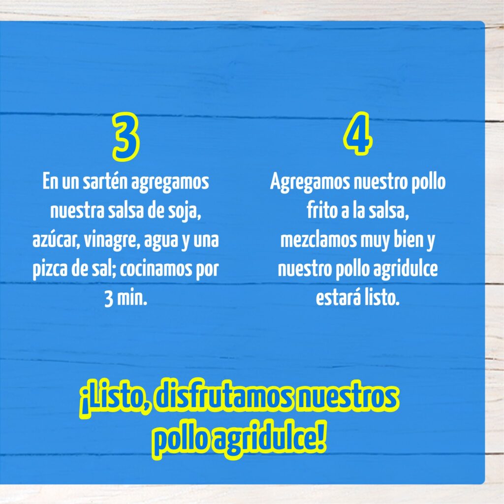 Pollo agridulce tipo asiático by Pollo Norteño Honduras