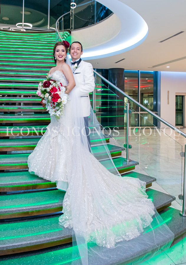 Boda Alexandra Orellana y Dennis Chiang
