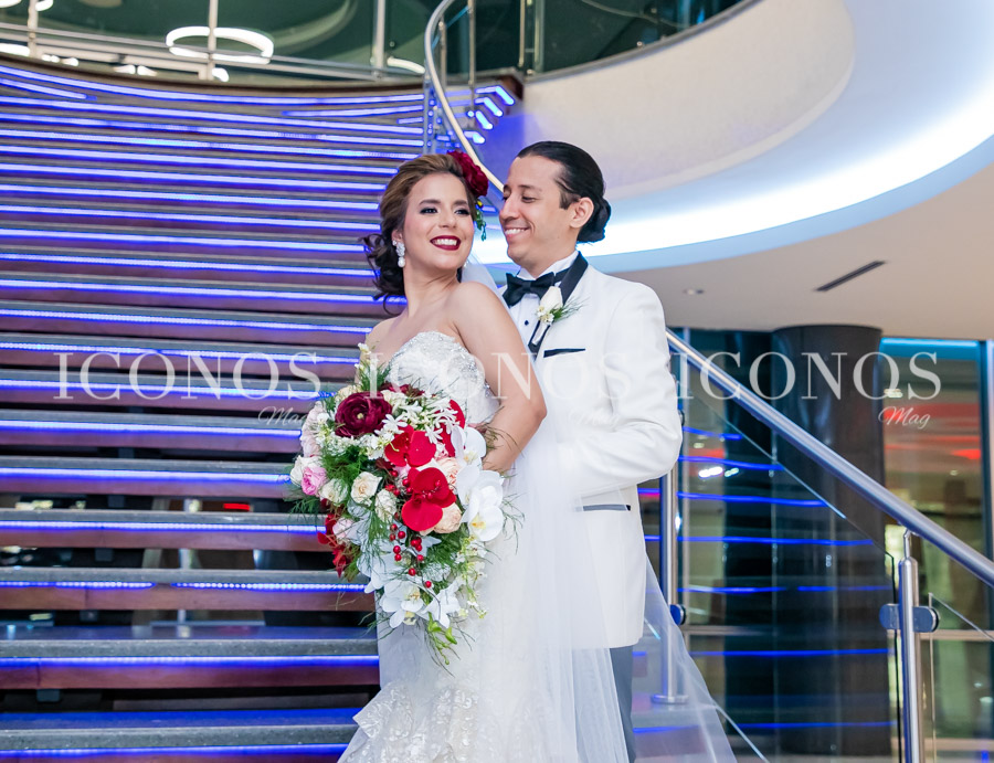 Boda Alexandra Orellana y Dennis Chiang
