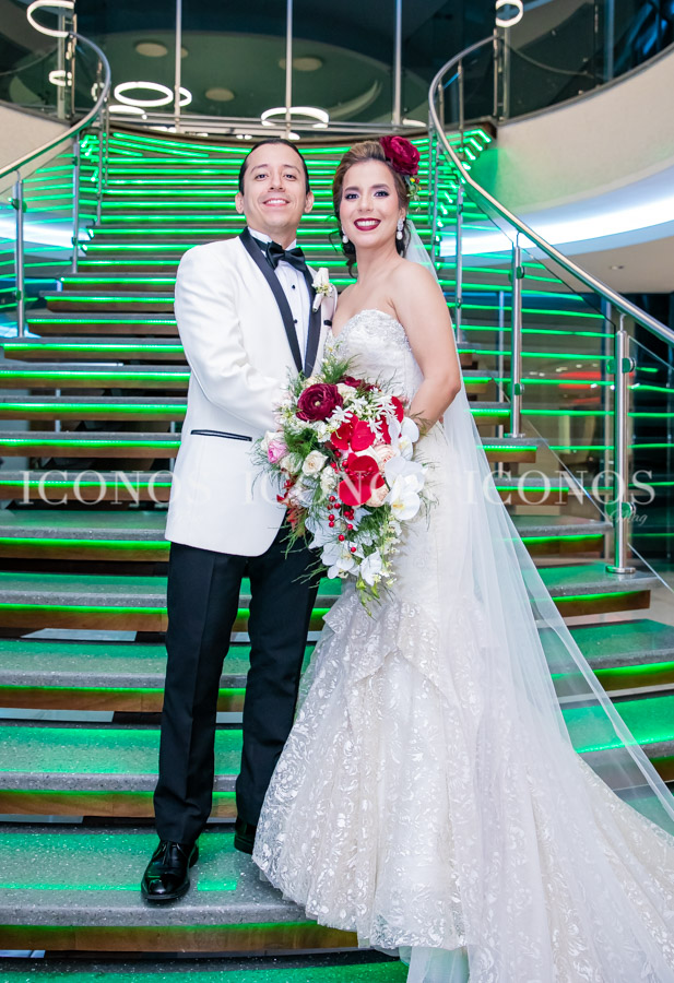 Boda Alexandra Orellana y Dennis Chiang
