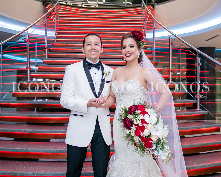 Boda Alexandra Orellana y Dennis Chiang