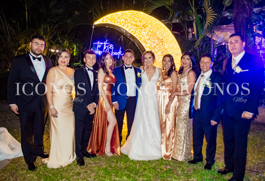 Boda Melanie Casanova y Óscar Vallecillo