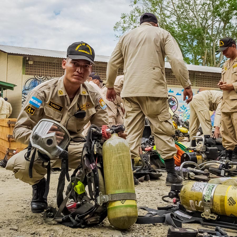 Donación Grupo Jaremar y Cepudo a Cuerpo de Bomberos Honduras