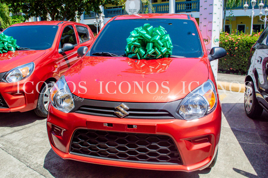 Entrega cinco autos 2023 sorteo UTH Honduras