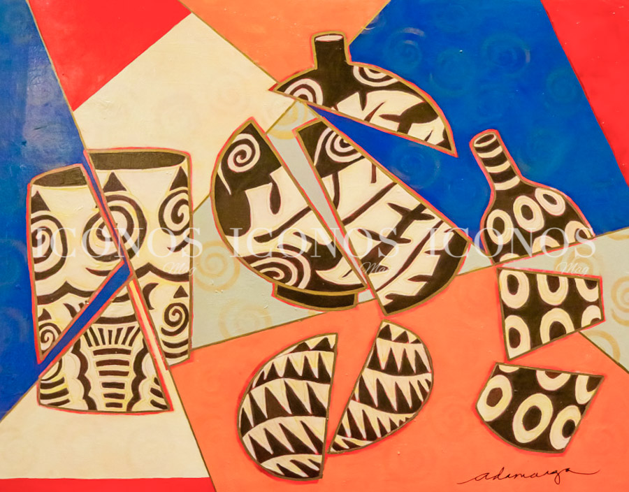 Exposición El color de la esperanza artista Adamargara
