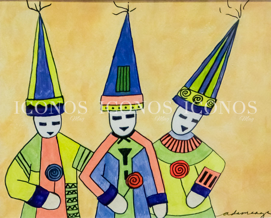 Exposición El color de la esperanza artista Adamargara