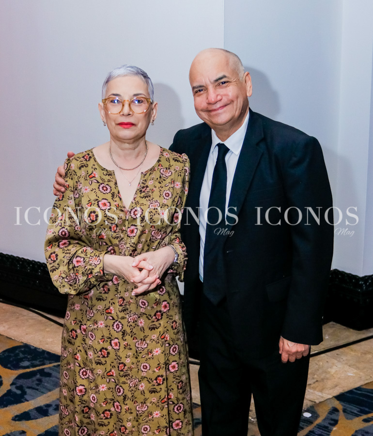 Elisa Rodríguez y André Calderón