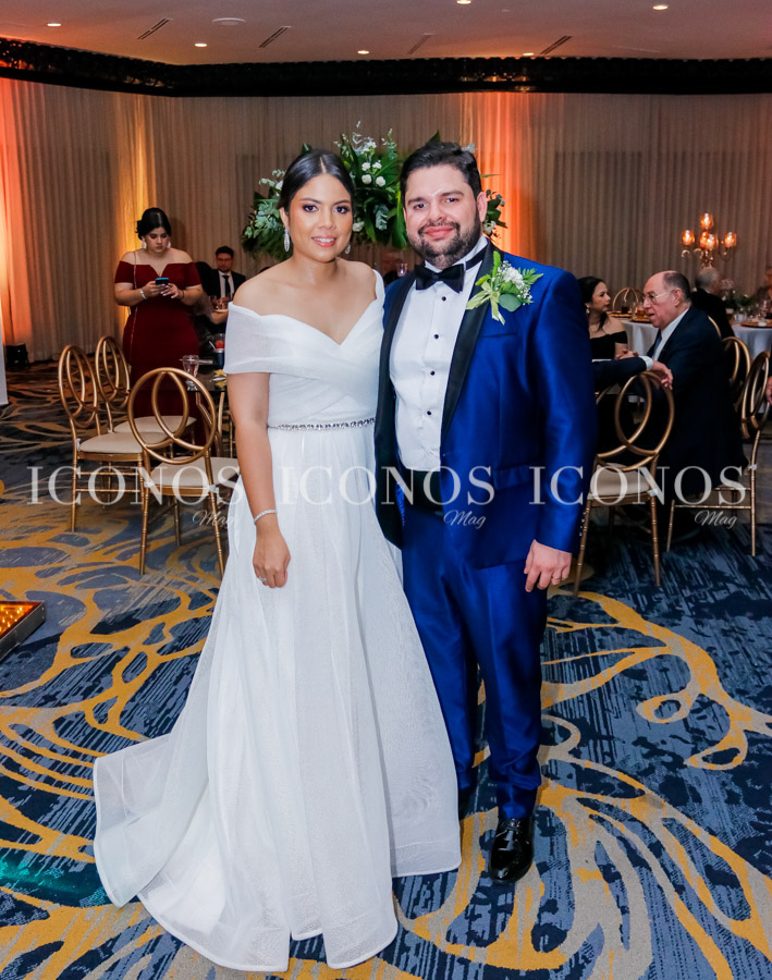 Elisa Rodríguez y André Calderón