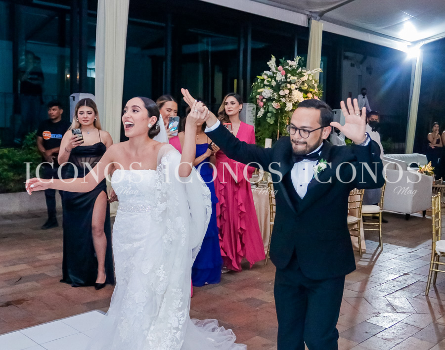 Valeria Argueta y Javier Guifarro