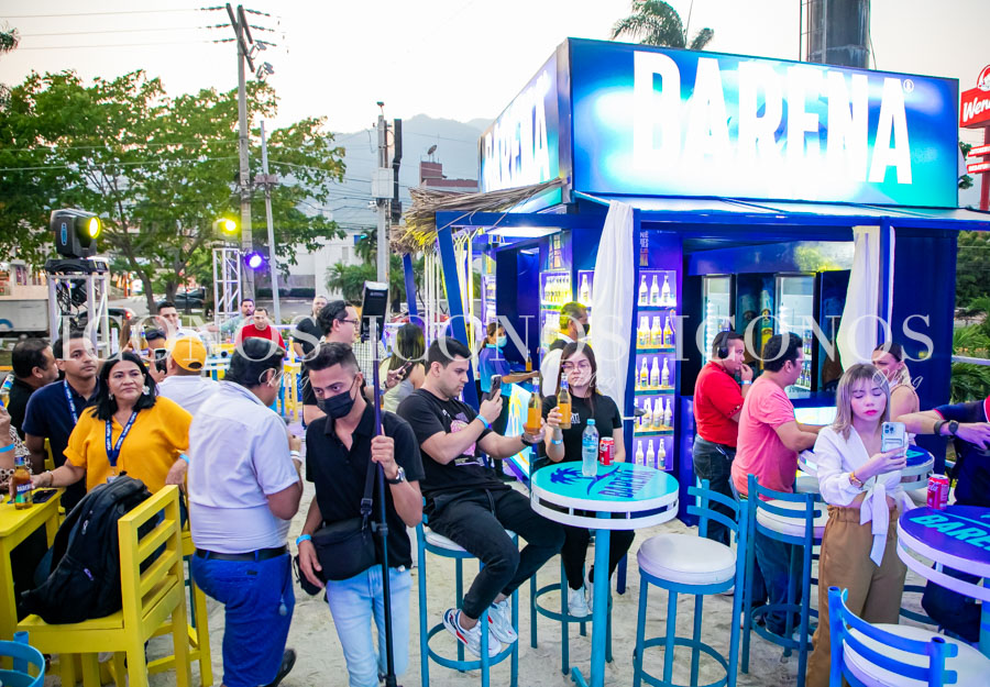 Inauguracion bar cerveza Barena Con los pies en la arena Bar Barena Poné los pies en la arena