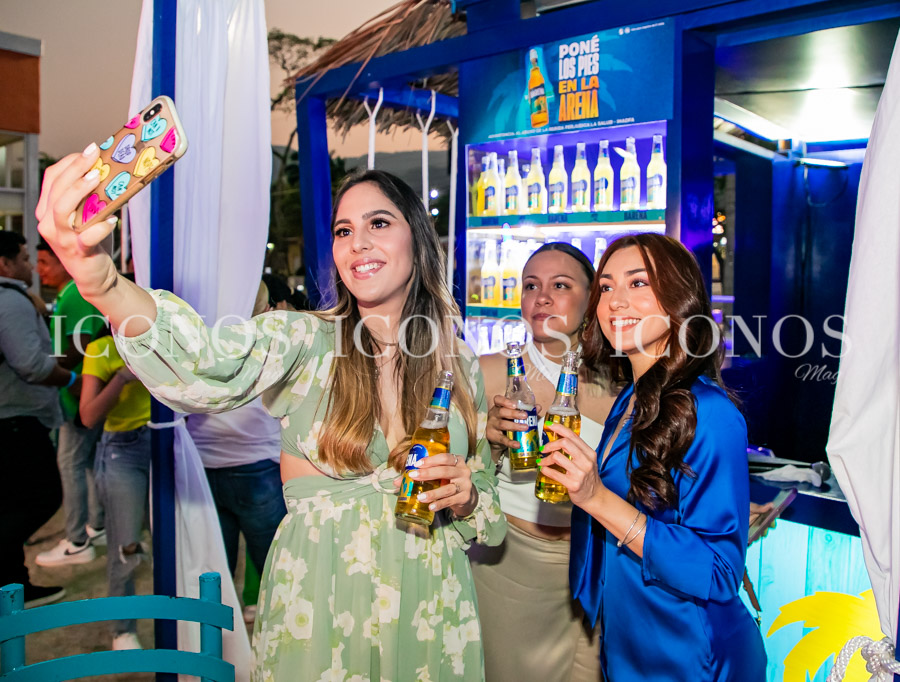 Inauguracion bar cerveza Barena Con los pies en la arena Bar Barena Poné los pies en la arena