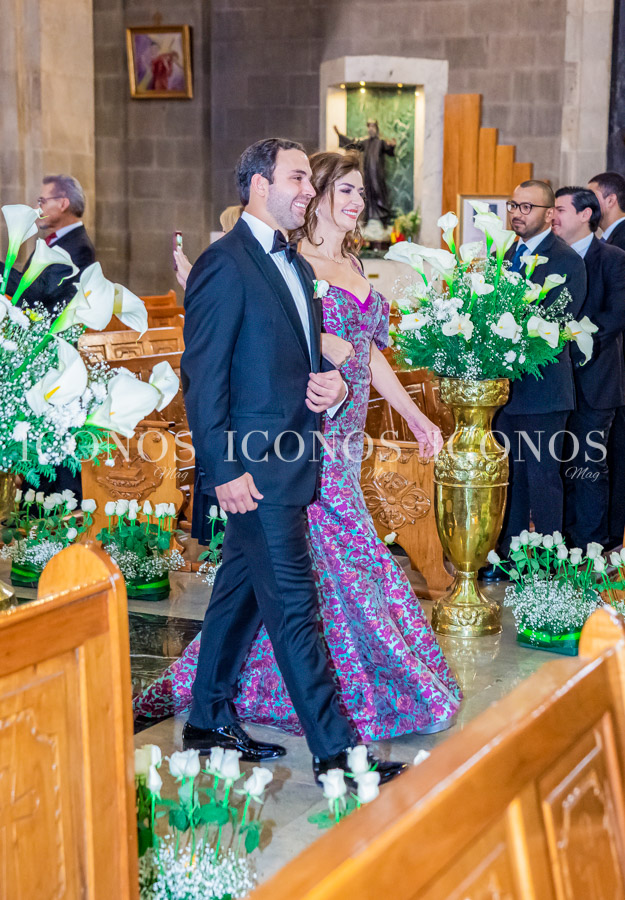 Misa boda Paulina Pineda y Juan Monterroso Mexico