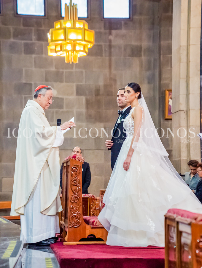 Misa boda Paulina Pineda y Juan Monterroso Mexico